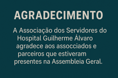 agradecimento reunião